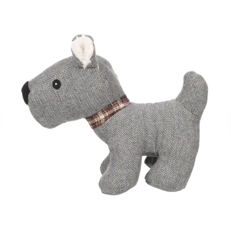 PELUCHE BRITTA CHIEN GRIS