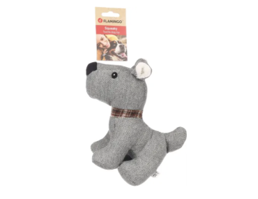 PELUCHE BRITTA CHIEN GRIS