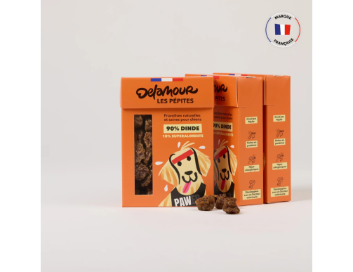 RECHARGE PEPITES DELAMOUR DINDE 150GR