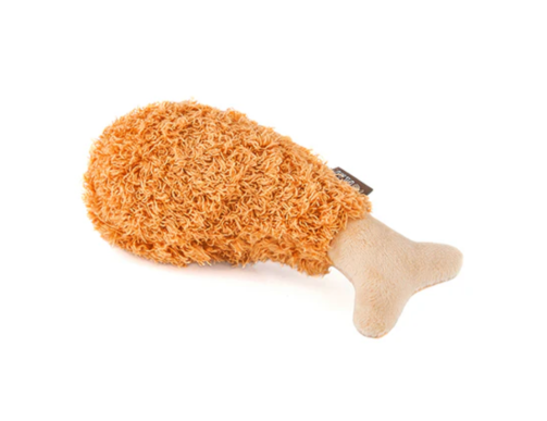 jouet cuisse de poulet chien petplay