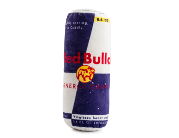 jouet chien redbull imitation boisson