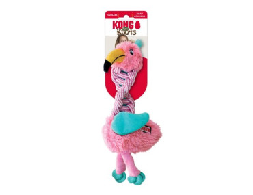jouet corde chien flamant rose mastication occupation