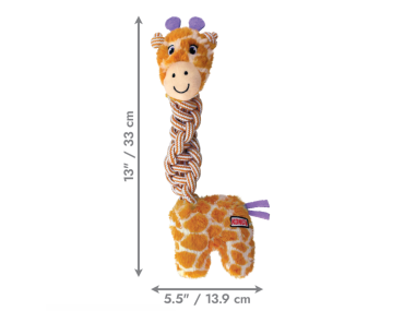 KONG KNOTS TWIST M/L GIRAFE