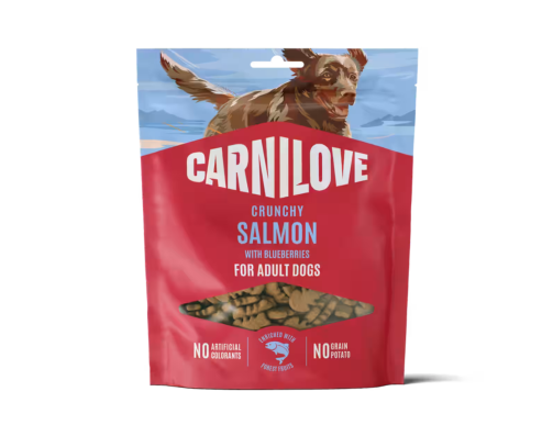 Friandises carnilove crunchy saumon