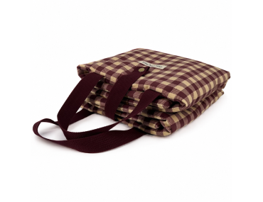 tapis de voyage chien voyage transport vichy pliable