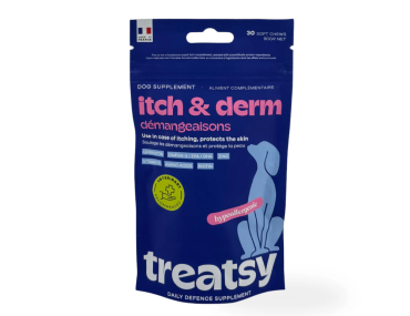 friandises chien anti-démangeaison santé supplément alimentaire