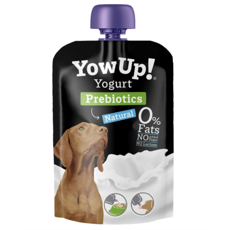 YOWUP DOG YOGURT NATURAL PREBIOTICS 115GR YOWUP DOG YOGURT NATURAL PREBIOTICS 115GR