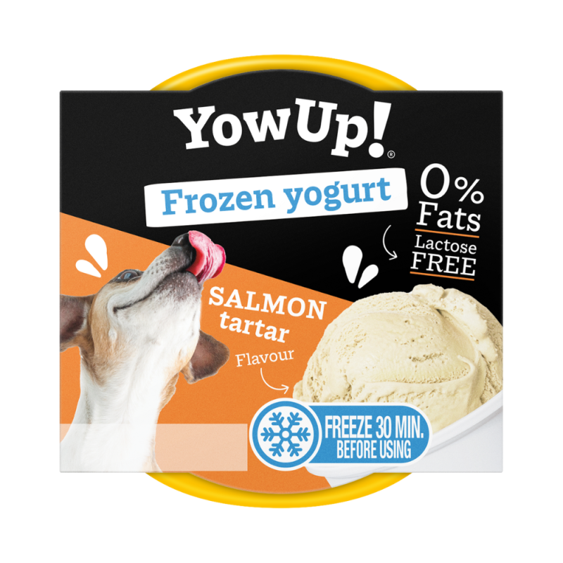 YOWUP DOG YOGURT GLACE TARTARE SAUMON 110GR -ETE