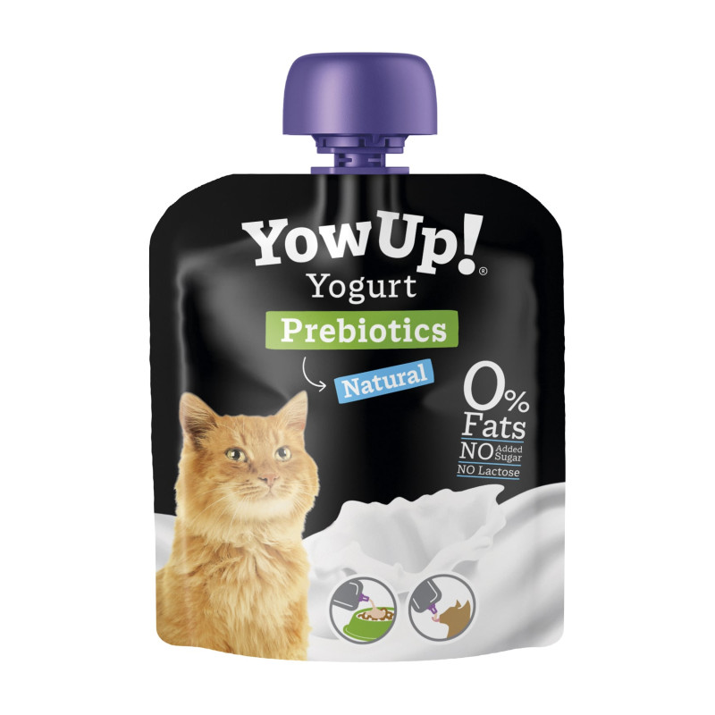 YOWUP CAT YOGURT NATURAL PREBIOTICS 85GR YOWUP CAT YOGURT NATURAL PREBIOTICS 85GR