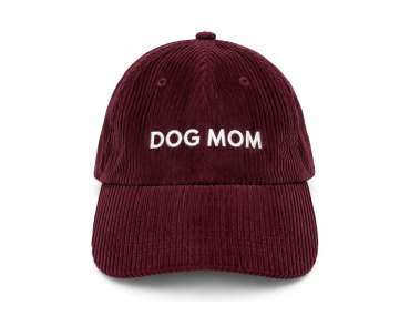 casquette dog mom bordeaux