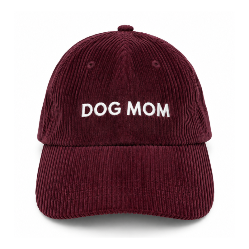 CASQUETTE DOG MOM BORDEAUX
