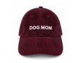 casquette dog mom bordeaux