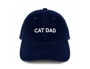 casquette cat dad bleu marine