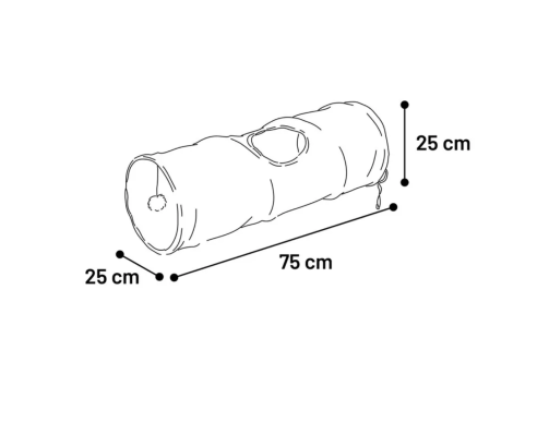 TUNNEL REDDI BRUN 75CM TUNNEL REDDI BRUN 75CM