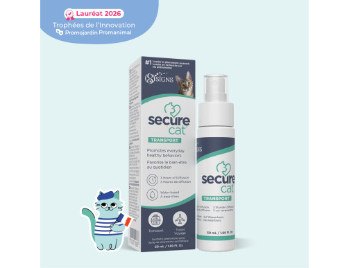 spray apaisant transport chat pheromones