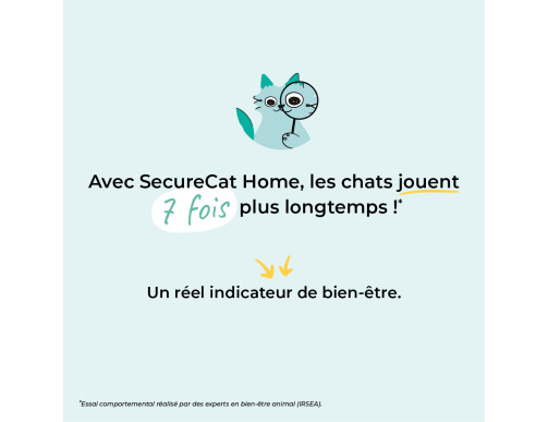 SECURECAT HOME DIFFUSEUR + 8 BATONNETS + FLACON 80ML