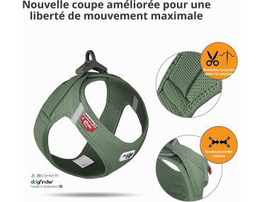 CURLI VEST CLASP OLIVE