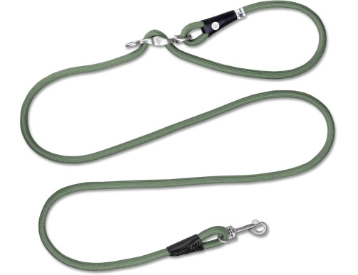 laisse curli moss verte kaki ajustable réglable chien