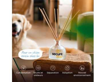 SECUREDOG HOME DIFFUSEUR + 8 BATONNETS + FLACON 80ML -CDC