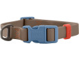 COLLIER HAVANNA TAUPE/BLEU