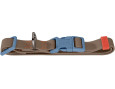 COLLIER HAVANNA TAUPE/BLEU