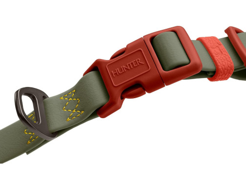 COLLIER HAVANNA VERT/ORANGE