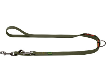 laisse réglable ajustable pour chien kaki khaki hunter