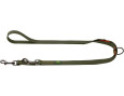 laisse réglable ajustable pour chien kaki khaki hunter
