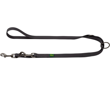 laisse réglable ajustable pour chien noire hunter