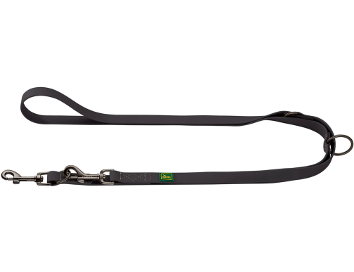 laisse réglable ajustable pour chien noire hunter
