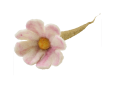 jouet chat fleur marguerite laine mignon