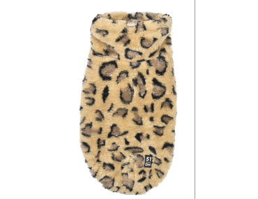 sweat pull pour chien doudoune léopard