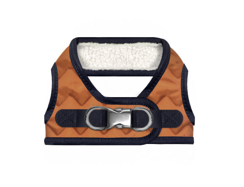 harnais pour chien camel marine chic