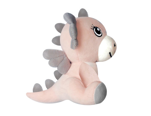 jouet pour chien dragon rose