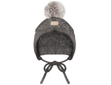 bonnet pour chien hiver gris