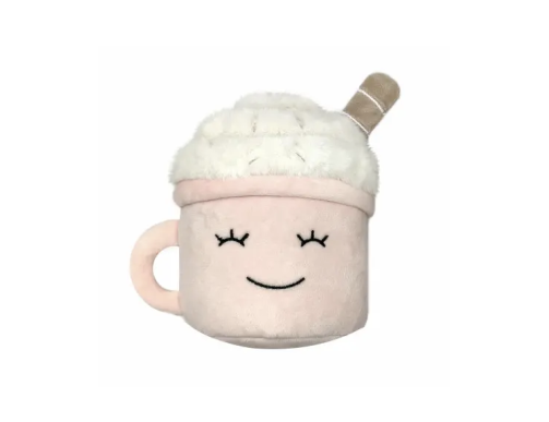 jouet chocolat chaud pour chien mignon