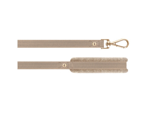 LAISSE ASLAN TAUPE 1,5CM/120CM