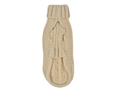 51 COSY CABLE SWEATER SAND