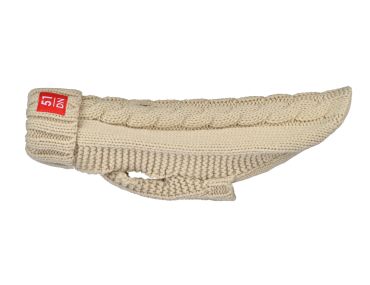51 COSY CABLE SWEATER SAND 24CM