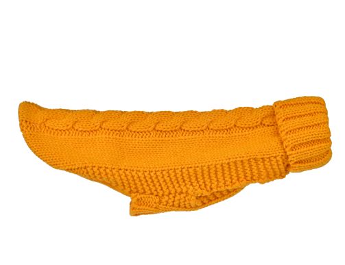 51 COSY CABLE SWEATER YELLOW 51 COSY CABLE SWEATER YELLOW