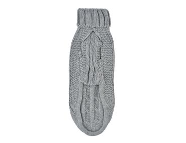 51 COSY CABLE SWEATER GREY