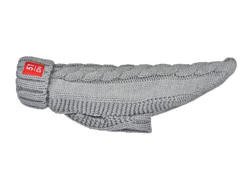51 COSY CABLE SWEATER GREY 51 COSY CABLE SWEATER GREY