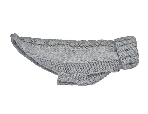 51 COSY CABLE SWEATER GREY 51 COSY CABLE SWEATER GREY