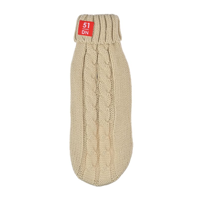 51 COSY CABLE SWEATER TECKEL SAND 51 COSY CABLE SWEATER TECKEL SAND
