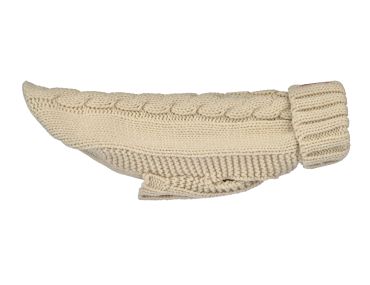 51 COSY CABLE SWEATER TECKEL SAND L
