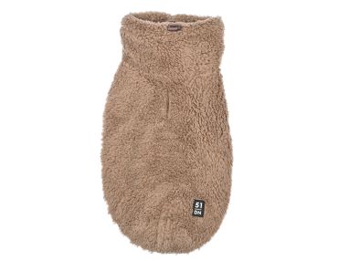 doudoune pour chien doux teddy mignon marron