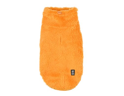 doudoune pour chien doux teddy mignon orange