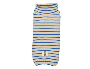 pyjama pour chien chaud bleu rayures