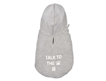 sweat pour chien street moderne gris