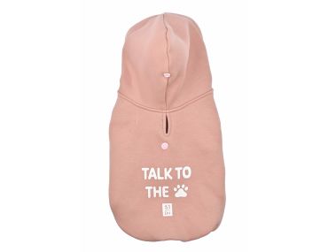sweat pour chien street moderne rose